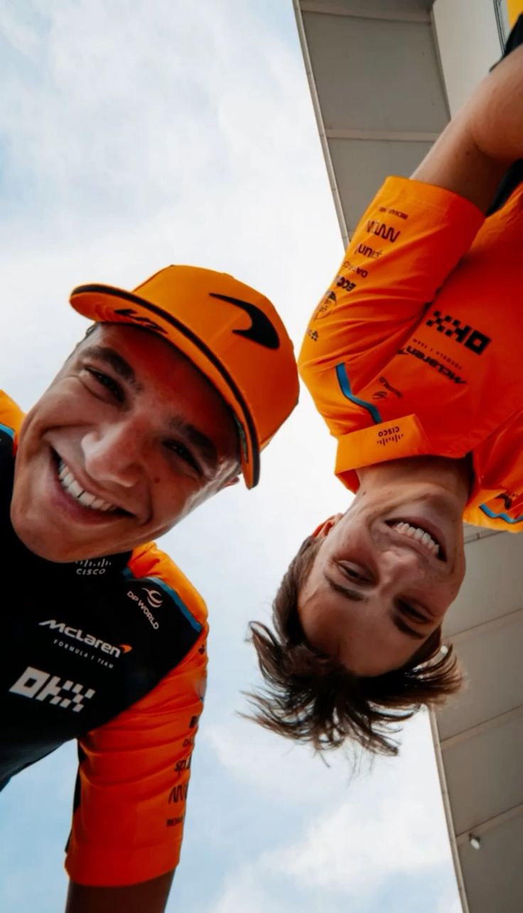 oscar piastri with lando norris